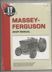 Massey-Ferguson MF135, MF150, MF165 Shop Manual