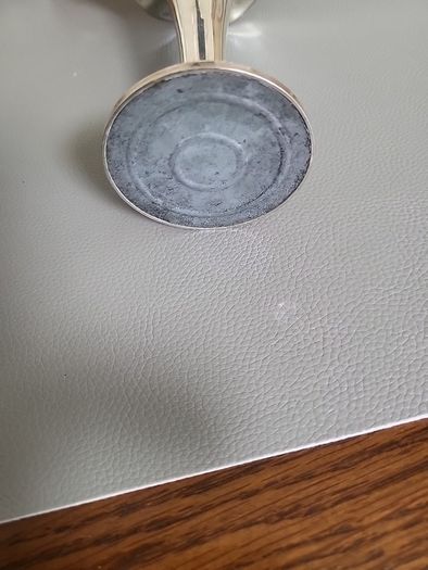 Small metal vase