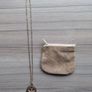Vintage Confirmation medal/chain&pouch Image 2