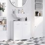 Under Sink Cabinet, Bathroom Vanity Unit, Pedestal Under Sink Design, Storage Cupboard (FREE SHIPPING) Image 5
