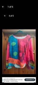 Ladies Indian good stretch,. very unusual. New never worn.