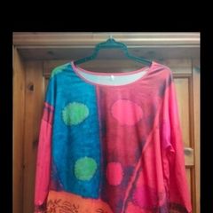 Ladies Indian good stretch,. very unusual. New never worn.