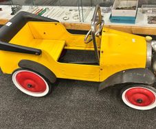Vintage pedal car