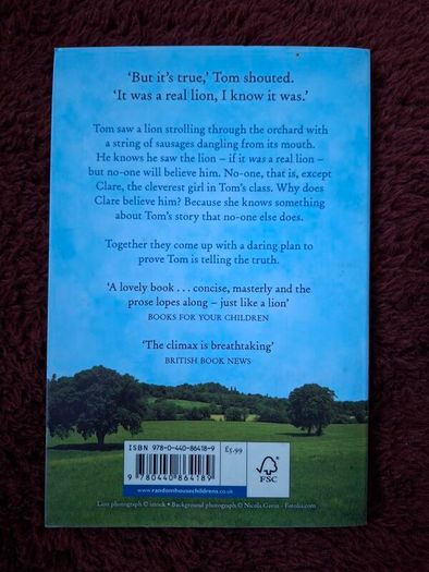 Tom's Sausage Lion by Michael Morpurgo