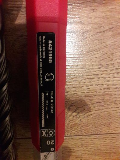 Hilti SDS 20 mm drill bit
