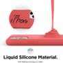 Liquid Silicone Case For iPhone 11 Pro Luxury Thin Soft Phone Cover New Red - FHT5IP11PLK Image 3