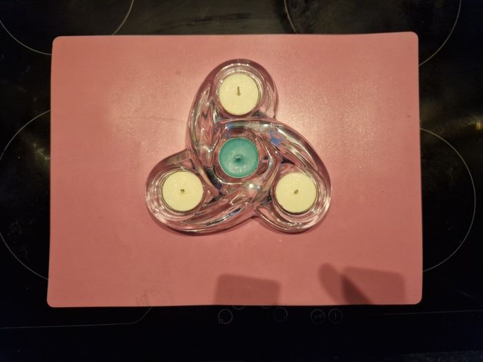 3 Table Centre Piece Tea Light Holders