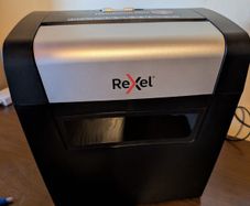 Rexel paper shredder