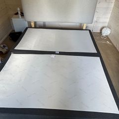 Double Divan Base and Headboard
