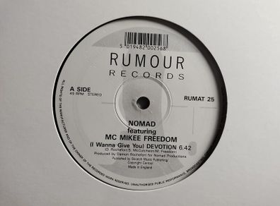 Nomad - (I Wanna Give You) Devotion - Rumour Records - Early 90s UK VOCAL House ANTHEM!