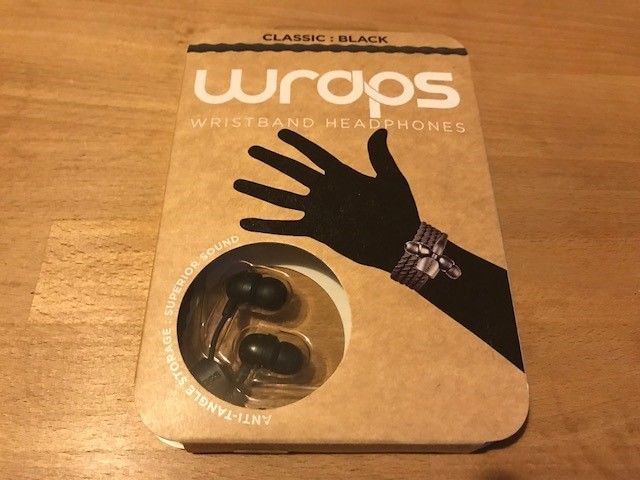 Wraps Wristband Headphones (New)
