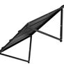 Fixed Metal Door & Window Awning  112.5 X 59cm Black Steel Canopy Image 4