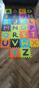 alphabet foam floor mat