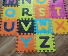 alphabet foam floor mat