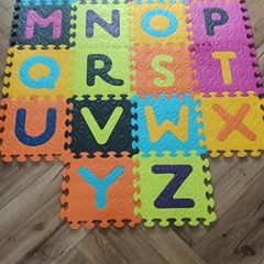 alphabet foam floor mat