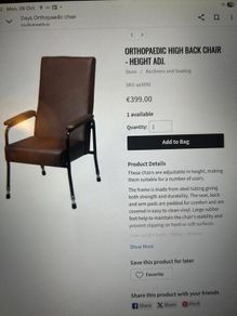 Orthopedic chair