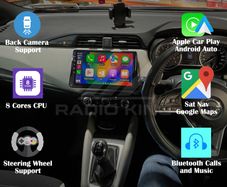 Premium Carplay Nissan Micra Android Auto Radio