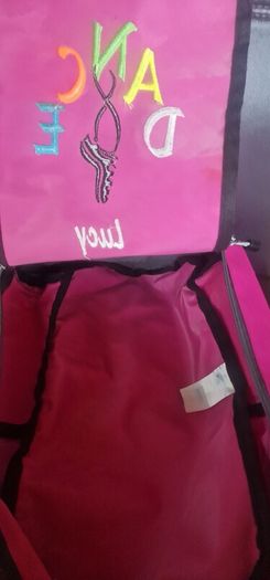 Personalised "Lucy" dance shoe bag