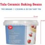 Ceramic Baking Beans - Reusable Heat Resistant Blind Weights - Oven Beads for Pies, Tarts, and Pastry Crusts - Bakeware Accessories - Approx. 700g (FREE POSTAGE) Image 2