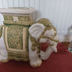 ceramic elephant large mid century vintage