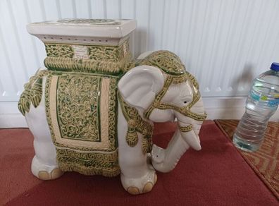 ceramic elephant large mid century vintage