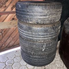 Set of x4 Run flat tyres