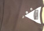 F&F Blue Men's Charcoal Long Sleeve Sweatshirt with White Mock Layer in Size XXXL (Brand New & Tagged)