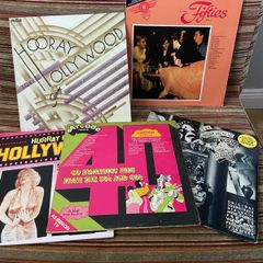 Various Artists - Hollywood/ 50's & 60's [Vinyl Mini Job Lot]
