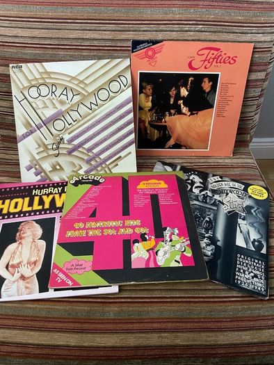Various Artists - Hollywood/ 50's & 60's [Vinyl Mini Job Lot]