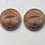 Coins - Eire Uncirculated 1968 Pennies X 2 Image 4