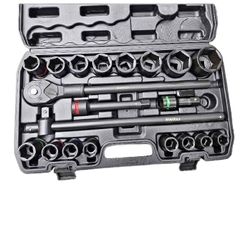 MANAROLA Professional 3/4-Inch Impact Socket Set