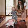 Red Wishbone Mini-Flip 3-in-1 walker, rocker, ride-on Image 2