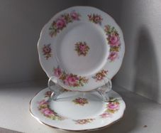 Two Royal Albert Side plates