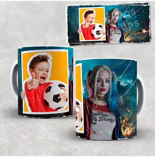 Selfie with Superheroes Gift Novelty Mug