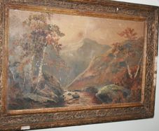 Vintage Oil on Canvas WINSOR 19" x 13"