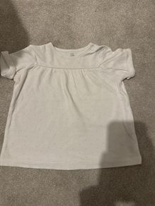 baby top  organic cotton 6-9  m