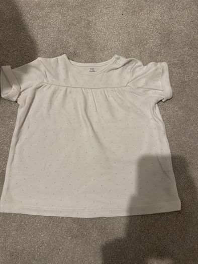 baby top  organic cotton 6-9  m