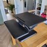 Duronic Sit-Stand Desk Converter - Height Adjustable Workstation Image 3