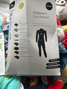 childrens wetsuit 3/4