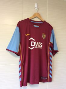 Aston Villa Jersey. Season 2005/2006. Official Hummel Mens Home Jersey. Authentic Original From 2005. Not A Modern Day Remake.