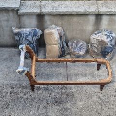 Antique Victorian Chaise Longue - complete restoration project