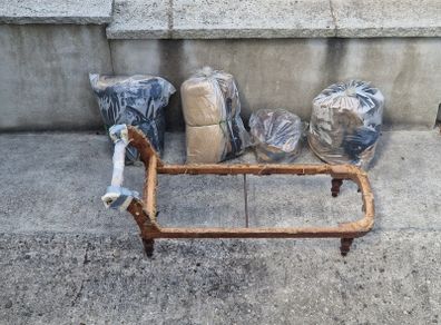 Antique Victorian Chaise Longue - complete restoration project