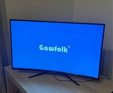 Gawfolk Curved Monitor 27 Inch 100Hz, PC Gaming Monitor with Speakers, AMD FreeSync Full HD 1080p