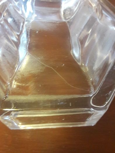 glass crucifix candleholder religious