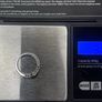 18k White Gold Band Ring with Diamonds Image 7