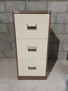 Filing Cabinet - Solid Steel