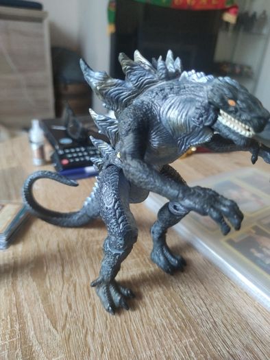 Vintage Trendmasters Godzilla Movie Figure Fang Bite Action 10" 1998 Roars Works
