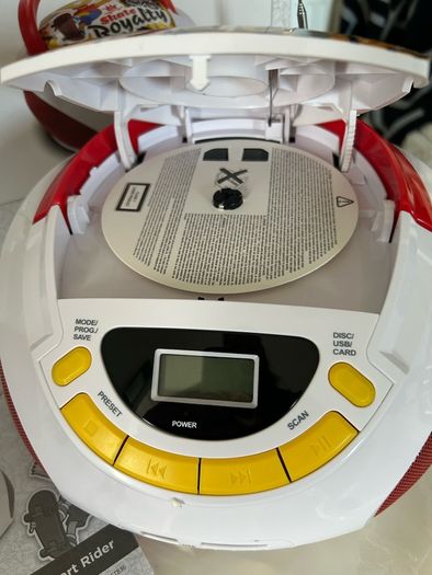 The Simpsons BART Radio CD Player