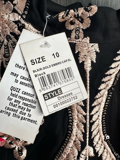 BNWT Quiz Mini Dress UK 10