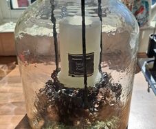 decorative glass vase